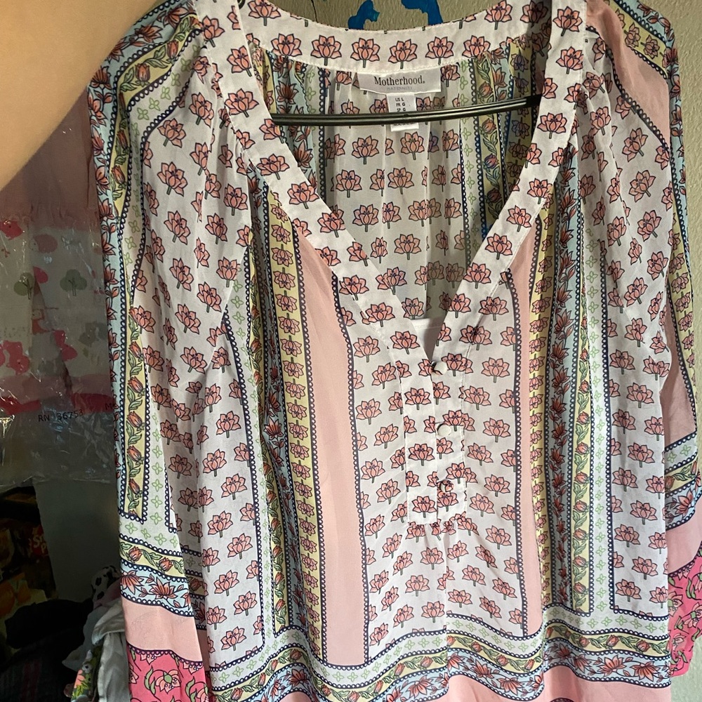 Maternity blouse